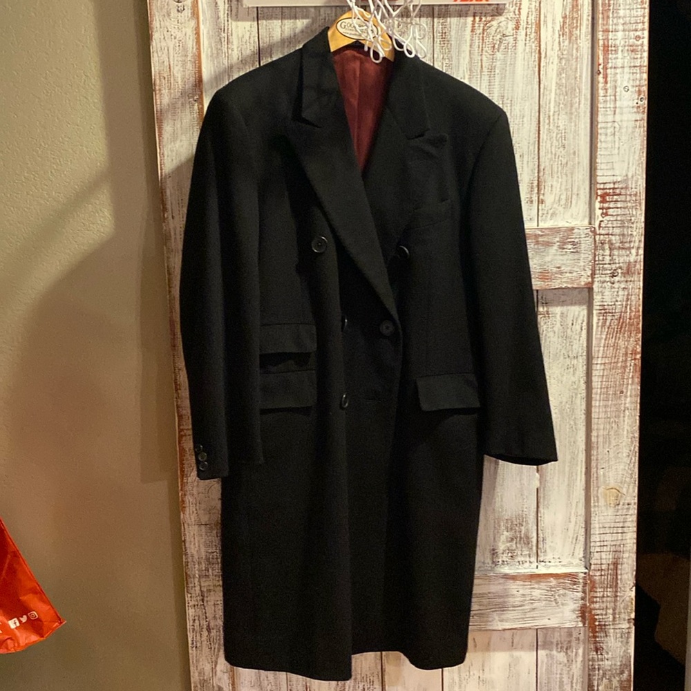 Vintage cashmere overcoat. Made in England Approximately Mens M